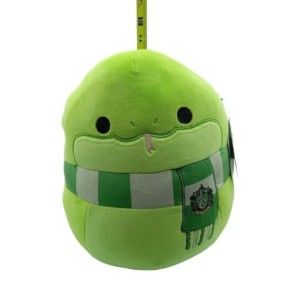 Harry Potter 10" Slytherin Snake Plush Squishmallow Pillow with Paper Tag - Picture 12 of 14